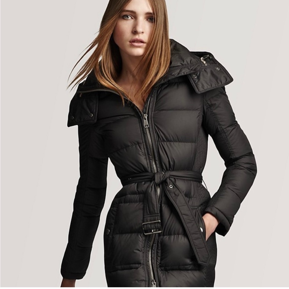 Burberry Brit Metcalfe Black Coat (L)